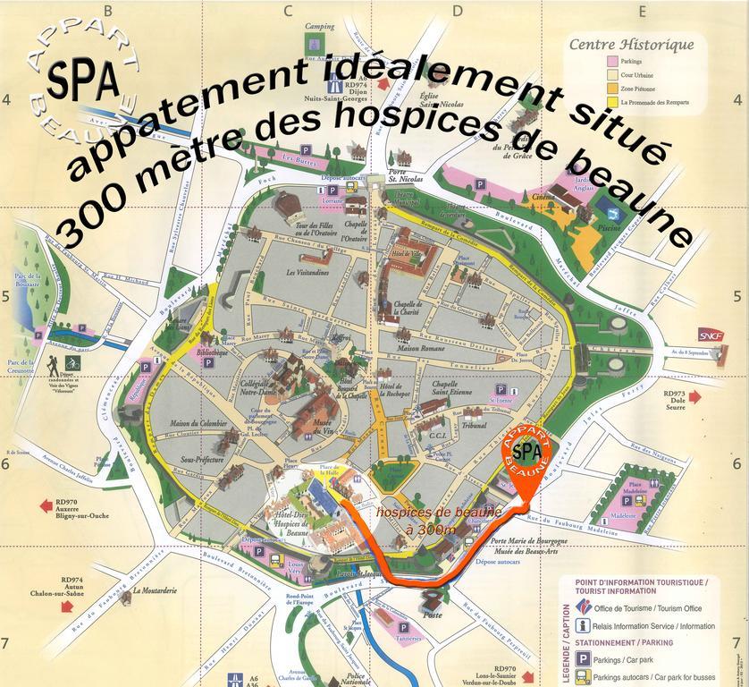 Appart' Spa Et Sauna Privatif Au Coeur De Beaune Eksteriør billede